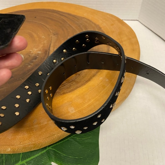 Zara Velvet Blinged Rhinestone Belt - Picture 5 of 10